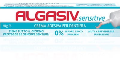 ALGASIV SENSITIVE CREMA ADESIVA PER PROTESI 40 G - Farmacia Mastrangelo 