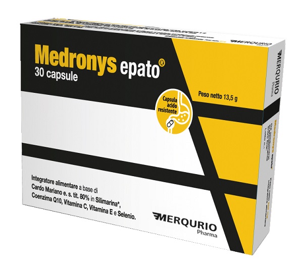 MEDRONYS EPATO 30 CAPSULE - Farmacia Mastrangelo 