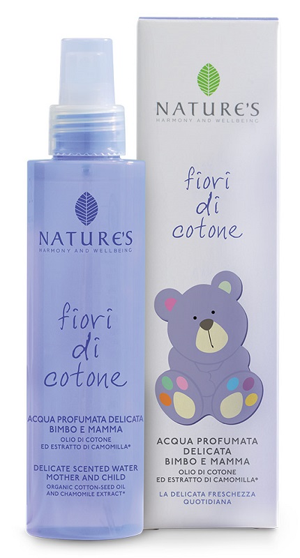 NATURE'S FIORI DI COTONE ACQUA PROFUMATA DELICATA BIMBO E MAMMA 150 ML - Farmacia Mastrangelo 