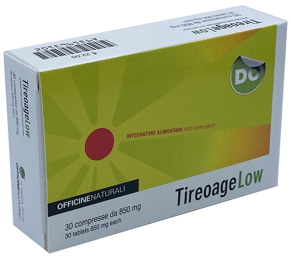 TIREOAGE LOW 30 COMPRESSE 850 MG - Farmacia Mastrangelo 