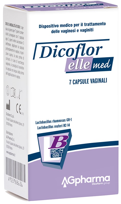 DICOFLOR ELLE MED 7 CAPSULE VAGINALI - Farmacia Mastrangelo 