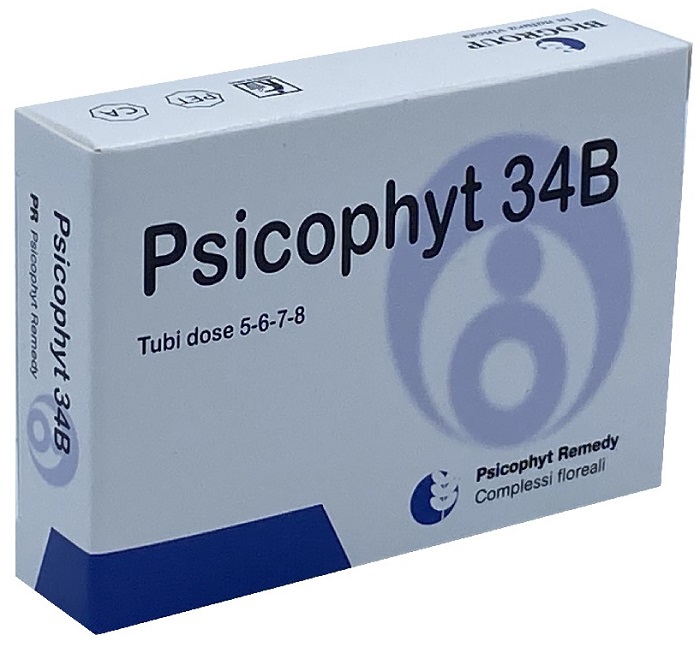 PSICOPHYT REMEDY 34B 4 TUBI 1,2G - Farmacia Mastrangelo 