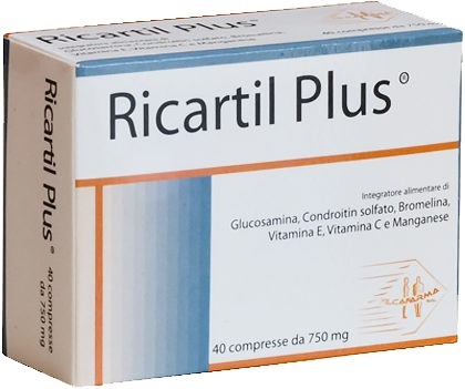 RICARTIL PLUS 40 COMPRESSE - Farmacia Mastrangelo 