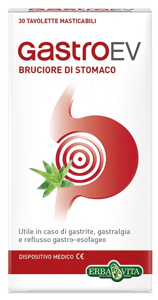 GASTRO EV 30 TAVOLETTE MASTICABILI - Farmacia Mastrangelo 