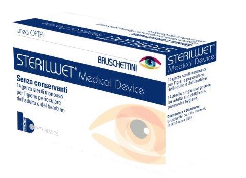 STERILWET GARZA OFTALMICA 14 PEZZI - Farmacia Mastrangelo 