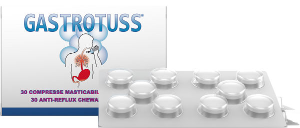 GASTROTUSS ANTIREFLUSSO 30 COMPRESSE MASTICABILI - Farmacia Mastrangelo 