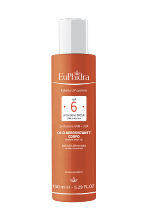 EUPHIDRA KALEIDO UV SYSTEM OLIO SOLARE CORPO 6 - Farmacia Mastrangelo 