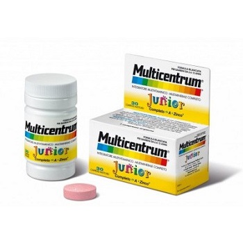 MULTICENTRUM JUNIOR 30 COMPRESSE - Farmacia Mastrangelo 