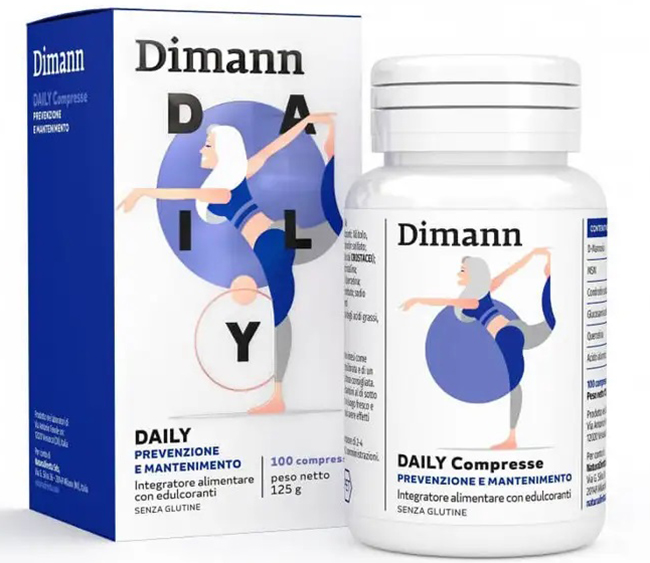 DIMANN DAILY 100 COMPRESSE - Farmacia Mastrangelo 