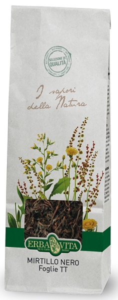 MIRTILLO NERO TAGLIO TISANA FOGLIE 100 G - Farmacia Mastrangelo 