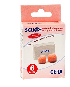 TAPPO AURICOLARE EARPLUG SCUDO IN CERA 6 COPPIE 12 PEZZI ARTICOLO 7EN081 - Farmacia Mastrangelo 