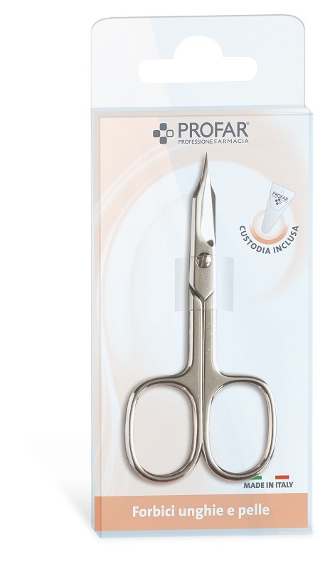 PROFAR FORBICI UNGHIE E PELLE PUNTA LANCIA - Farmacia Mastrangelo 