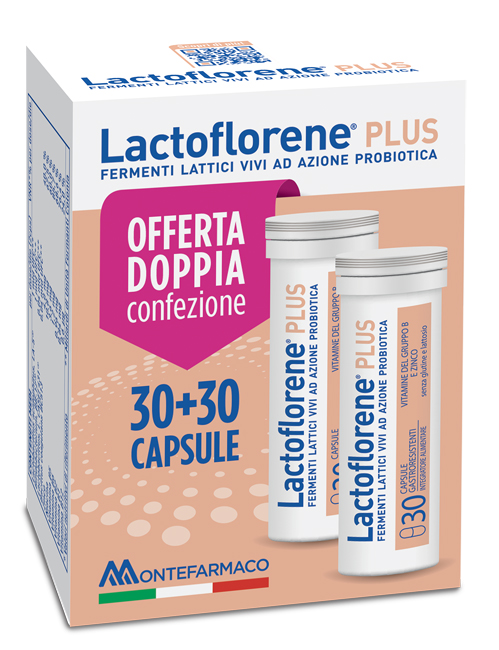 LACTOFLORENE PLUS BIPACK 30 CAPSULE 26,40 G - Farmacia Mastrangelo 
