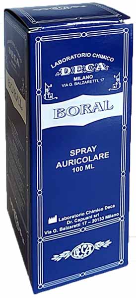 BORAL SPRAY AURICOLARE 100 ML - Farmacia Mastrangelo 