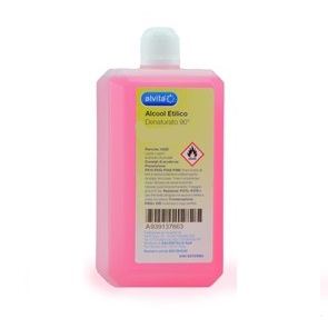 ALVITA ALCOOL ETILICO DENATURATO 90,1 250ML - Farmacia Mastrangelo 