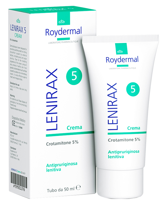 LENIRAX 5 CREMA DERMATOLOGICA CROTAMITONE 5% 50 ML - Farmacia Mastrangelo 