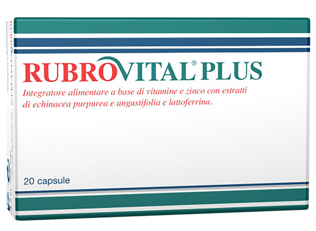 RUBROVITAL PLUS 20 CAPSULE - Farmacia Mastrangelo 