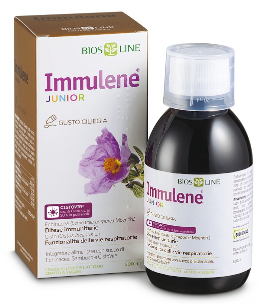 BIOSLINE IMMULENE JUNIOR 200 ML - Farmacia Mastrangelo 