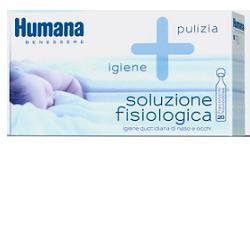 HUMANA SOLUZIONE FISIOLOGICA MONODOSE, 20 FLACONCINI DA 5ML - Farmacia Mastrangelo 