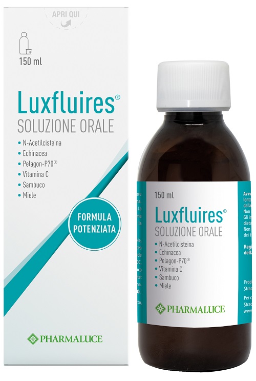 LUXFLUIRES SOLUZIONE ORALE 150 ML - Farmacia Mastrangelo 