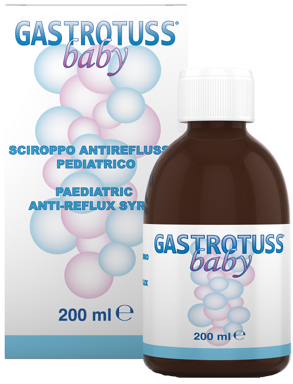 BABY SCIROPPO ANTIREFLUSSO GASTROTUSS 200 ML - Farmacia Mastrangelo 