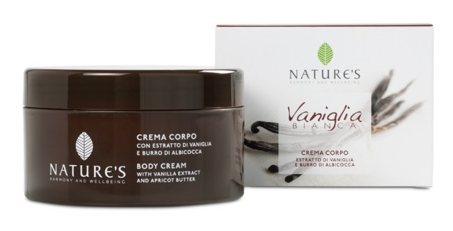 NATURE'S VANIGLIA BIANCA CREMA CORPO 200 ML - Farmacia Mastrangelo 