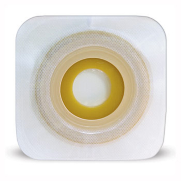 PLACCA PIANA ESTEEM SYNERGY PER SISTEMA 2 PEZZI 33-45 MM FLANGIA 61 MM CON ADESIVO IDROCOLLOIDALE 5 PEZZI - Farmacia Mastrangelo 