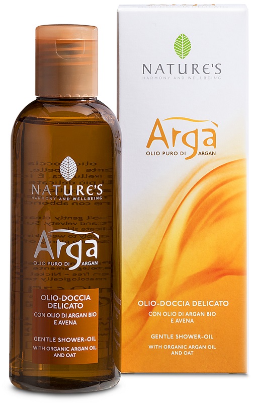ARGA' OLIO DOCCIA DELICATO 200 ML NATURE'S - Farmacia Mastrangelo 