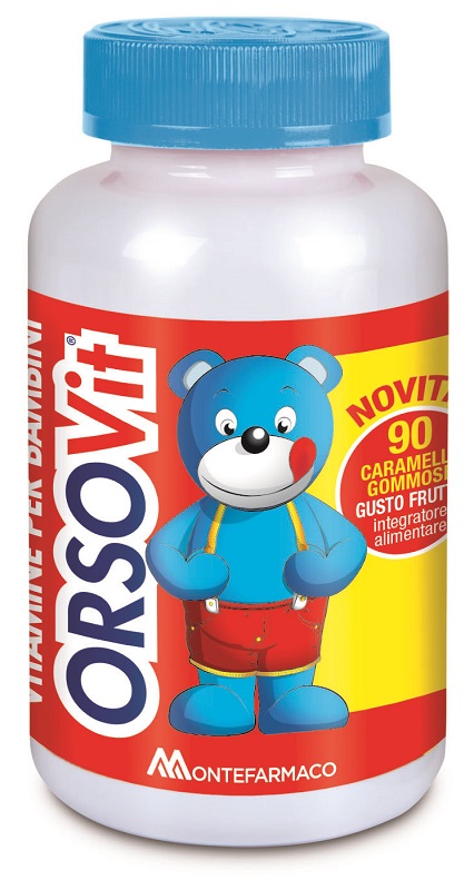 ORSOVIT CARAMELLE GOMMOSE 90 PEZZI - Farmacia Mastrangelo 
