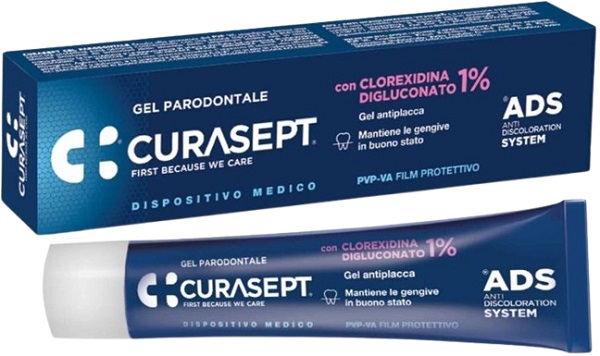 CURASEPT ADS GEL PARODONTALE CLOREXIDINA DIGLUCONATO 1% 30 ML - Farmacia Mastrangelo 