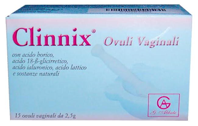 SANOCLIN 15 OVULI VAGINALI 2,5 G - Farmacia Mastrangelo 
