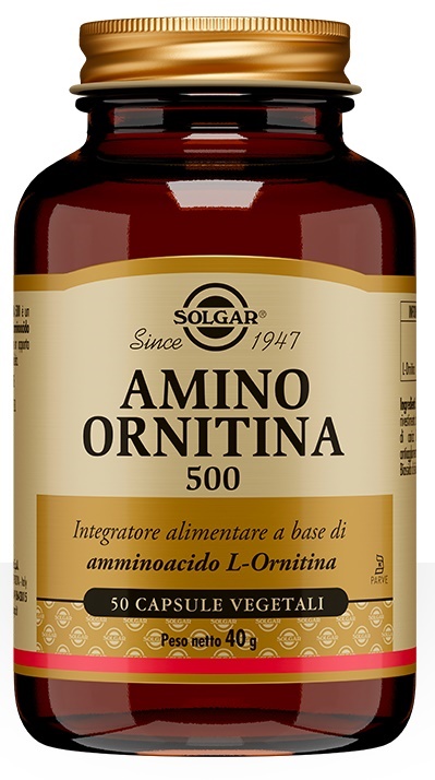 AMINO ORNITINA 500 50 CAPSULE VEGETALI - Farmacia Mastrangelo 