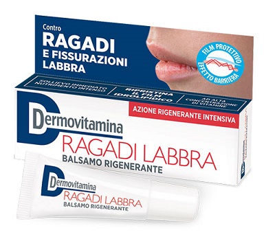 DERMOVITAMINA RAGADI LABBRA BALSAMO RIGENERANTE 8 ML - Farmacia Mastrangelo 
