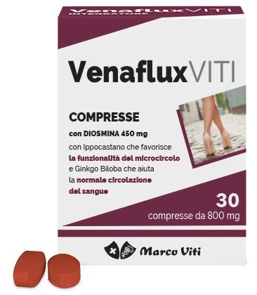 VENAFLUX VITI 30 COMPRESSE - Farmacia Mastrangelo 