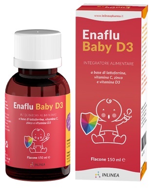 ENAFLU BABY D3 SOLUZIONE ORALE 150 ML - Farmacia Mastrangelo 