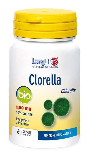 LONGLIFE CLORELLA BIO 60 CAPSULE VEGETALI - Farmacia Mastrangelo 