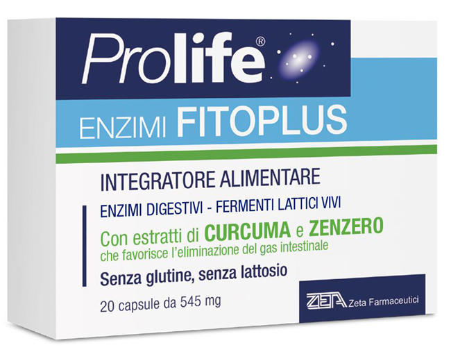PROLIFE ENZIMI FITOPLUS 20 CAPSULE - Farmacia Mastrangelo 