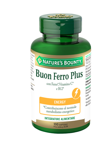 BUON FERRO PLUS 100 CAPSULE - Farmacia Mastrangelo 