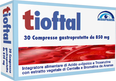 TIOFTAL 30 COMPRESSE GASTROPROTETTE - Farmacia Mastrangelo 