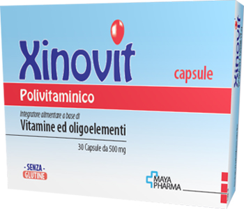 XINOVIT POLIVITAMINICO 30 CAPSULE DA 500 MG - Farmacia Mastrangelo 