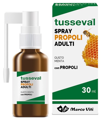 TUSSEVAL GOLA PROPOLI SPRAY PER ADULTI 30 ML - Farmacia Mastrangelo 