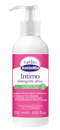 EUPHIDRA AMIDOMIO INTIMO DETERGENTE ATTIVO 250 ML - Farmacia Mastrangelo 