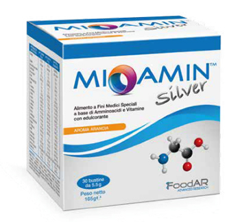 MIOAMIN SILVER 30 BUSTINE 5,5 G AROMA ARANCIA - Farmacia Mastrangelo 