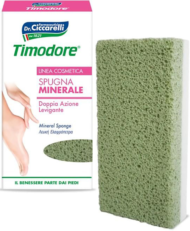 TIMODORE SPUGNA MINERALE DOPPIA AZIONE - Farmacia Mastrangelo 