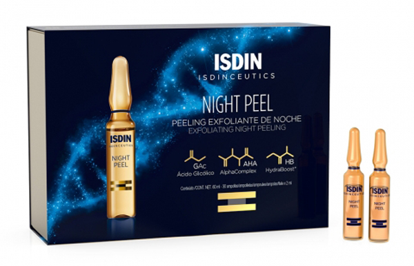 ISDINCEUTICS NIGHT PEEL 10 FIALE 2 ML - Farmacia Mastrangelo 