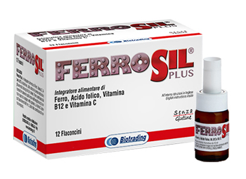 FERROSIL PLUS 12 FLACONCINI - Farmacia Mastrangelo 