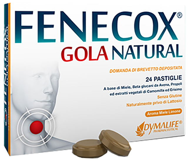 FENECOX GOLA NATURAL MIELE LIMONE 36 PASTIGLIE - Farmacia Mastrangelo 