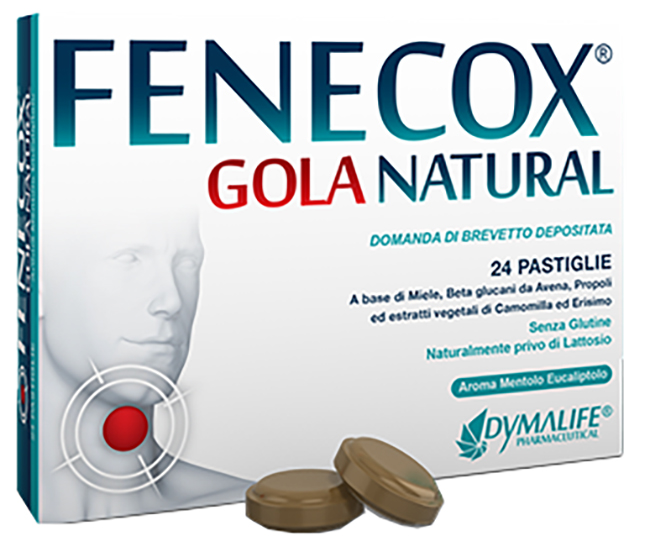 FENECOX GOLA NATURAL MENTOLO EUCALIPTO 36 PASTIGLIE - Farmacia Mastrangelo 