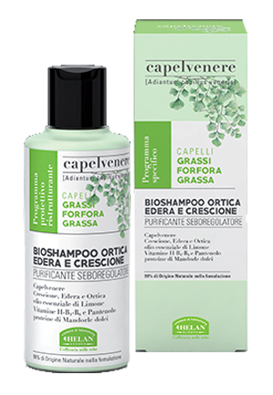 CAPELVENERE BIOSHAMPOO ORTICA EDERA E CRESCIONE 200 ML - Farmacia Mastrangelo 