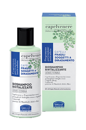 CAPELVENERE BIOSHAMPOO RIVITALIZZANTE 200 ML - Farmacia Mastrangelo 